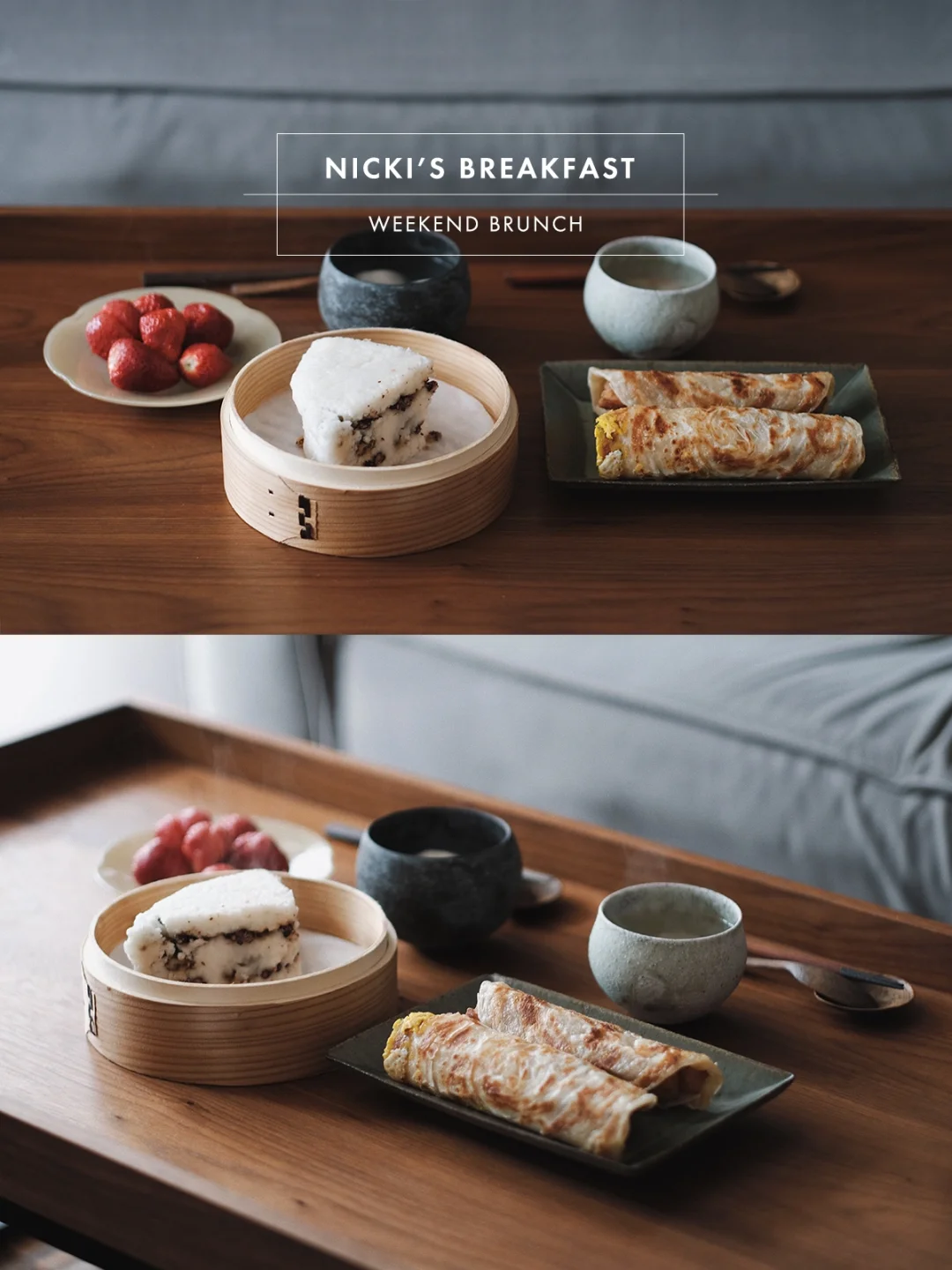 爸爸妈妈承包了我这顿重重碳水的中式早餐！