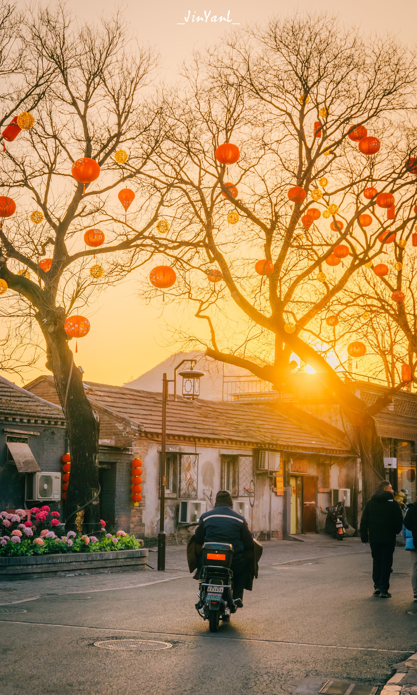 只有中国人才懂🏮北京这条胡同的年味…