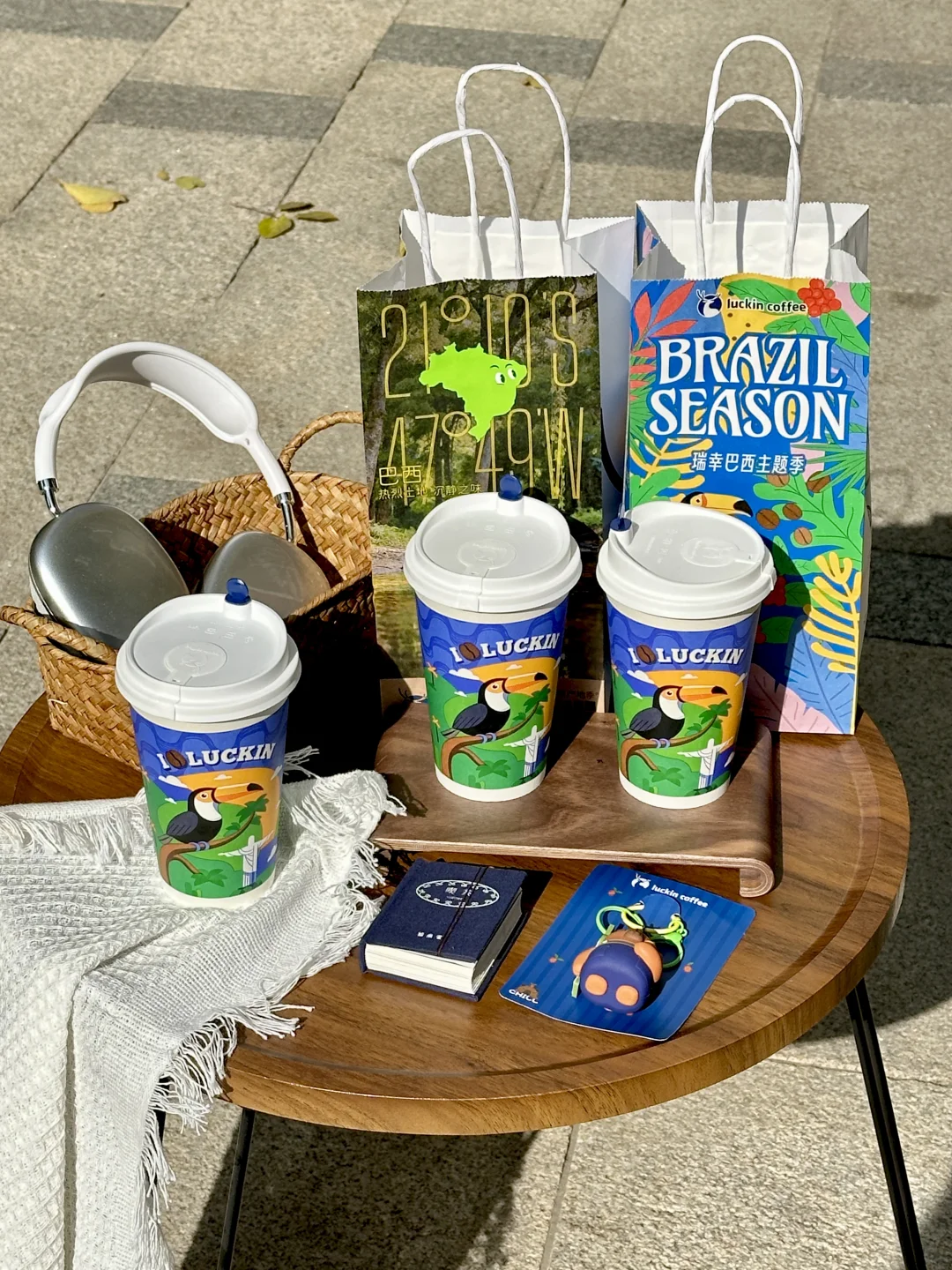 瑞幸巴西主题季放大招🔥豆乳控的我狂喜❗