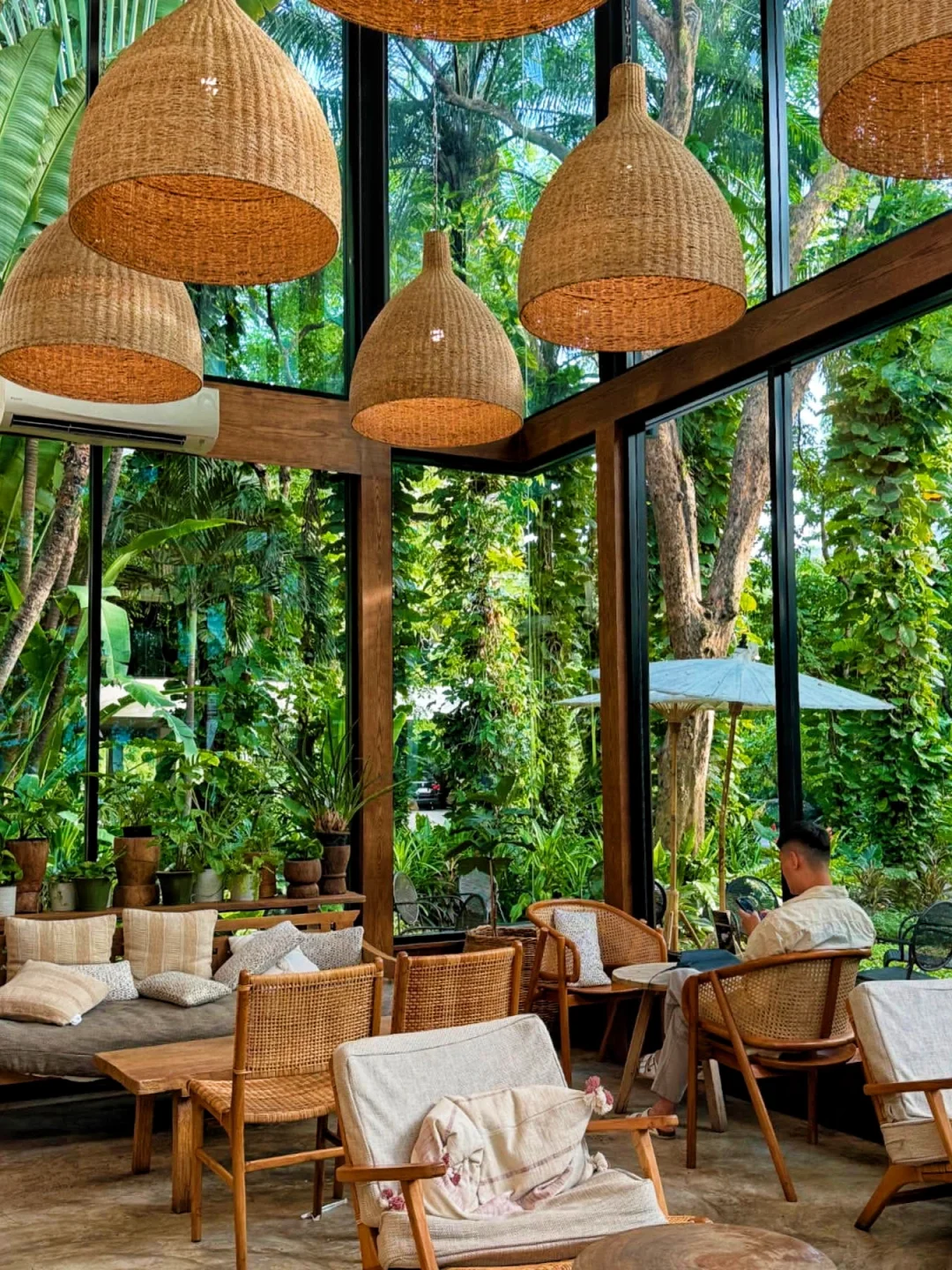 曼谷🍃离开前一定要打卡的4家绝美森林咖啡