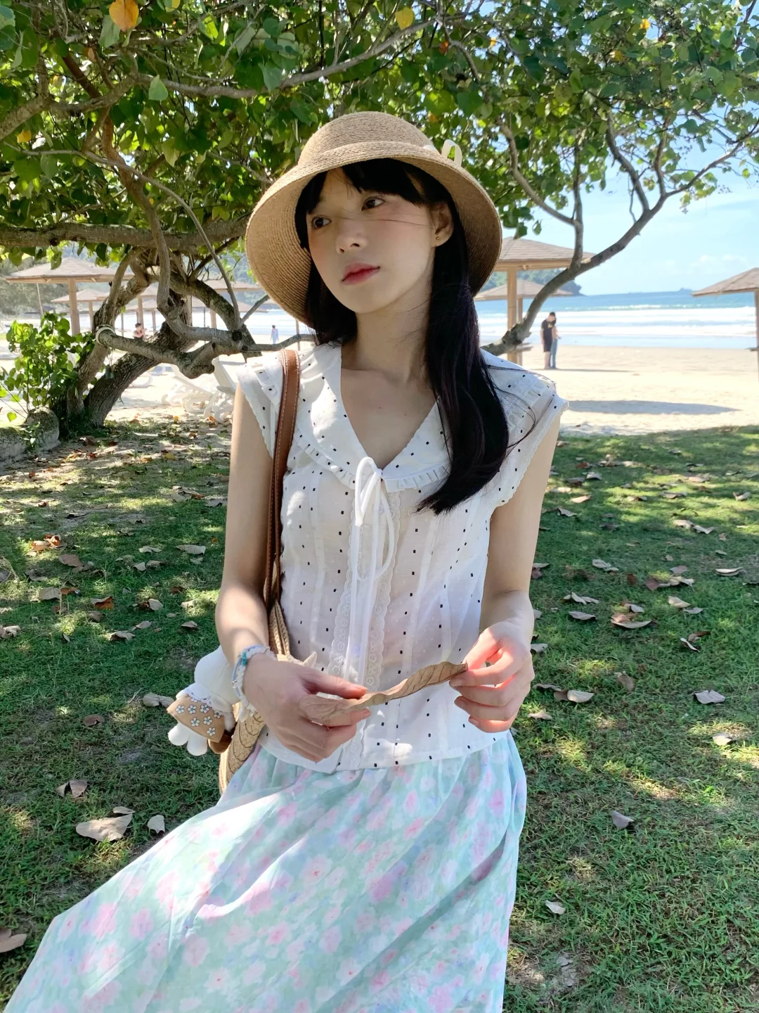 他说我今天好漂亮