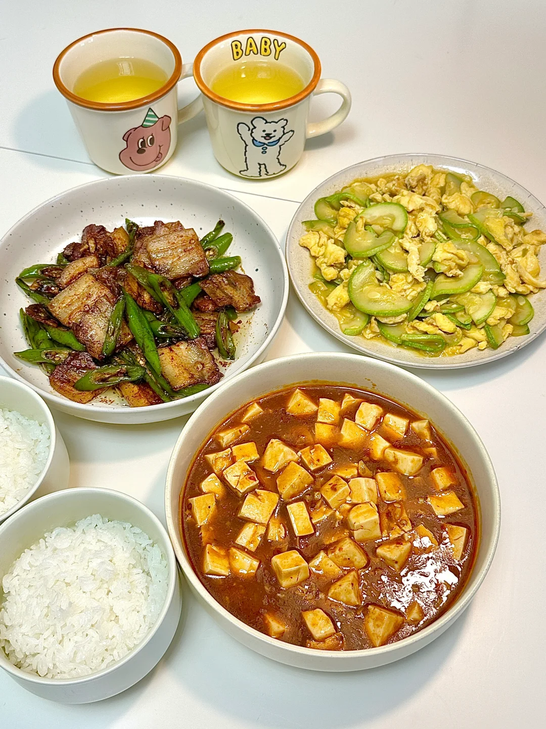 二人食｜辣椒炒肉➕麻婆豆腐✨好下饭