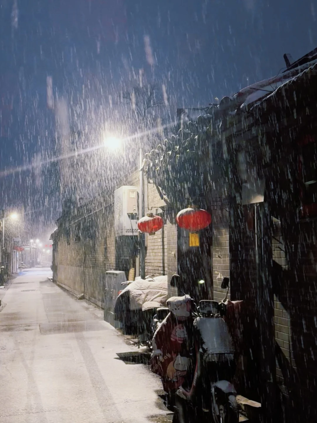 3.4 实况图❄️一场大雪！北京穿越到北平