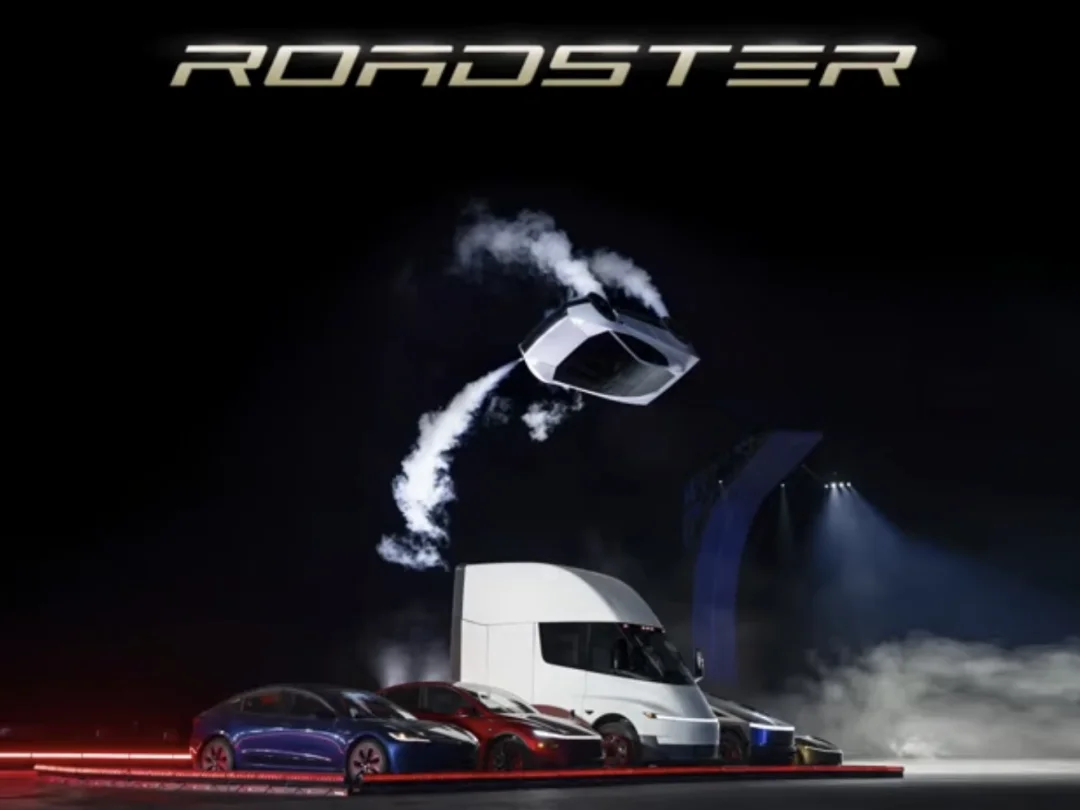 特斯拉Roadster真的会飞！零百加速1秒！