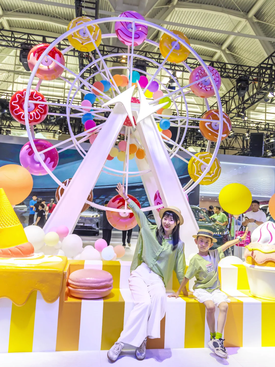 国庆天津车展遛娃🚗跟着我这么逛就对了‼️