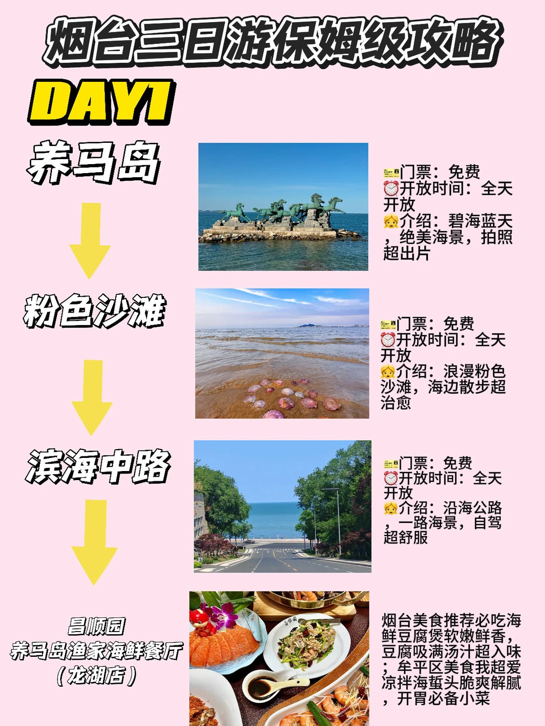 来烟台之前一定要看完这篇攻略👀