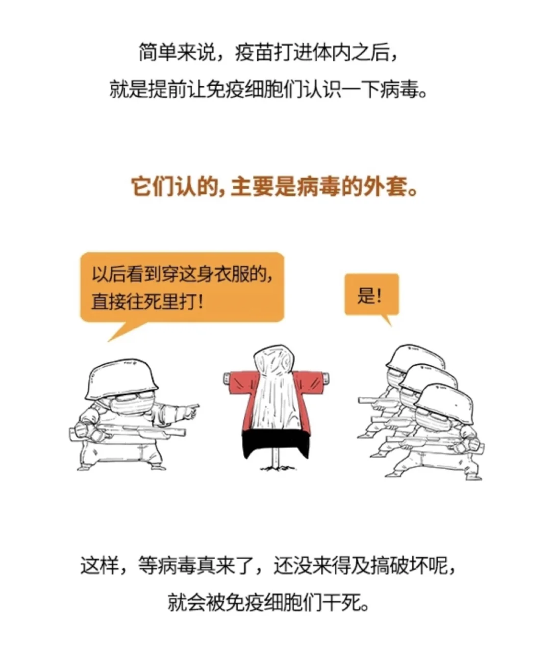 混知健康👩🏼‍⚕️跟混子哥回顾下疫苗的原理