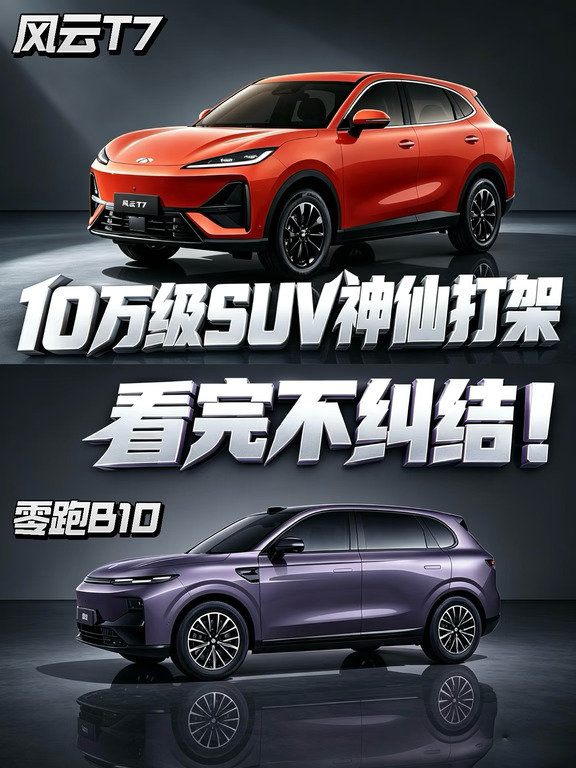风云T7 Vs 零跑B10｜谁才是10万级SUV天花板！