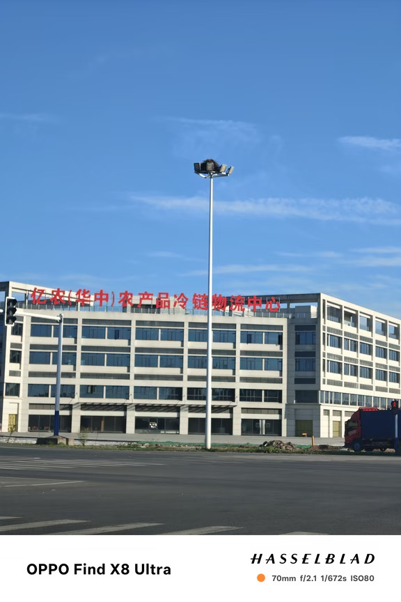 把镜头拉长，在钢筋水泥的秩序里，发现大自然留下的“违章建筑”。蓝天白云下，这个安在路灯顶端的鸟巢，成了我今天扫街最意外的惊喜。#OPPO原相机发力了#OPPO影像大赛#OPPOFindX10 #OPPO旅拍神器  #O粉会