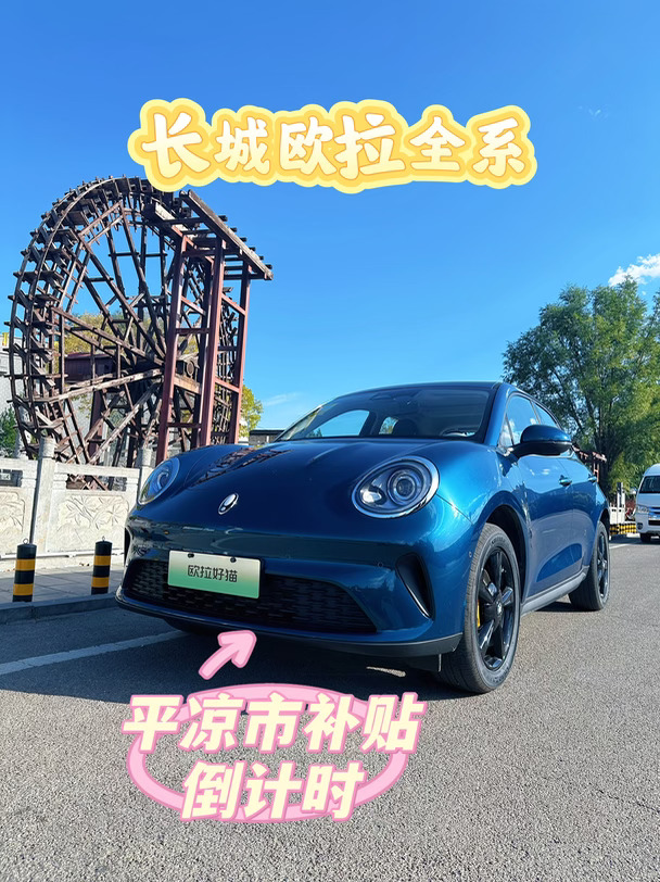 🔥长城欧拉全系 | 平凉市补贴倒计时