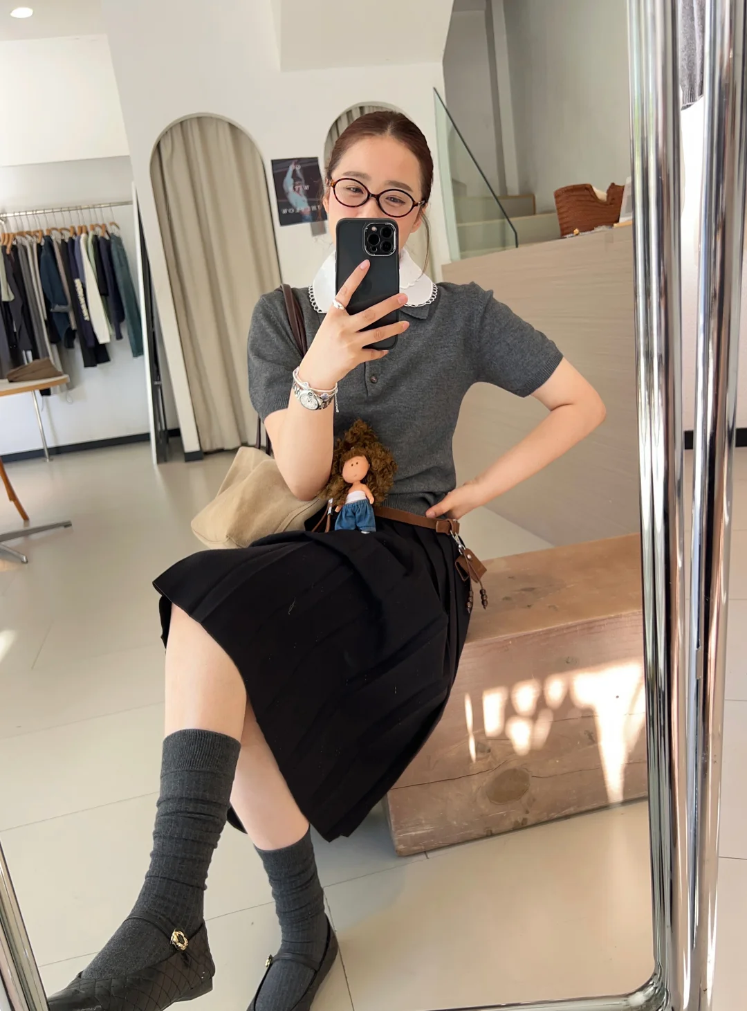 🇰🇷 今天的OOTD是灰色系