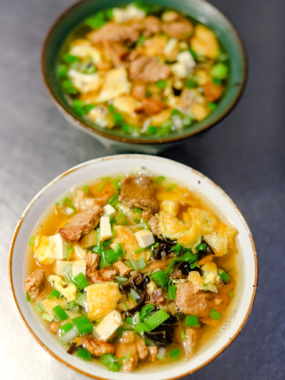 坚持做100种面不重样（54）浇汤面