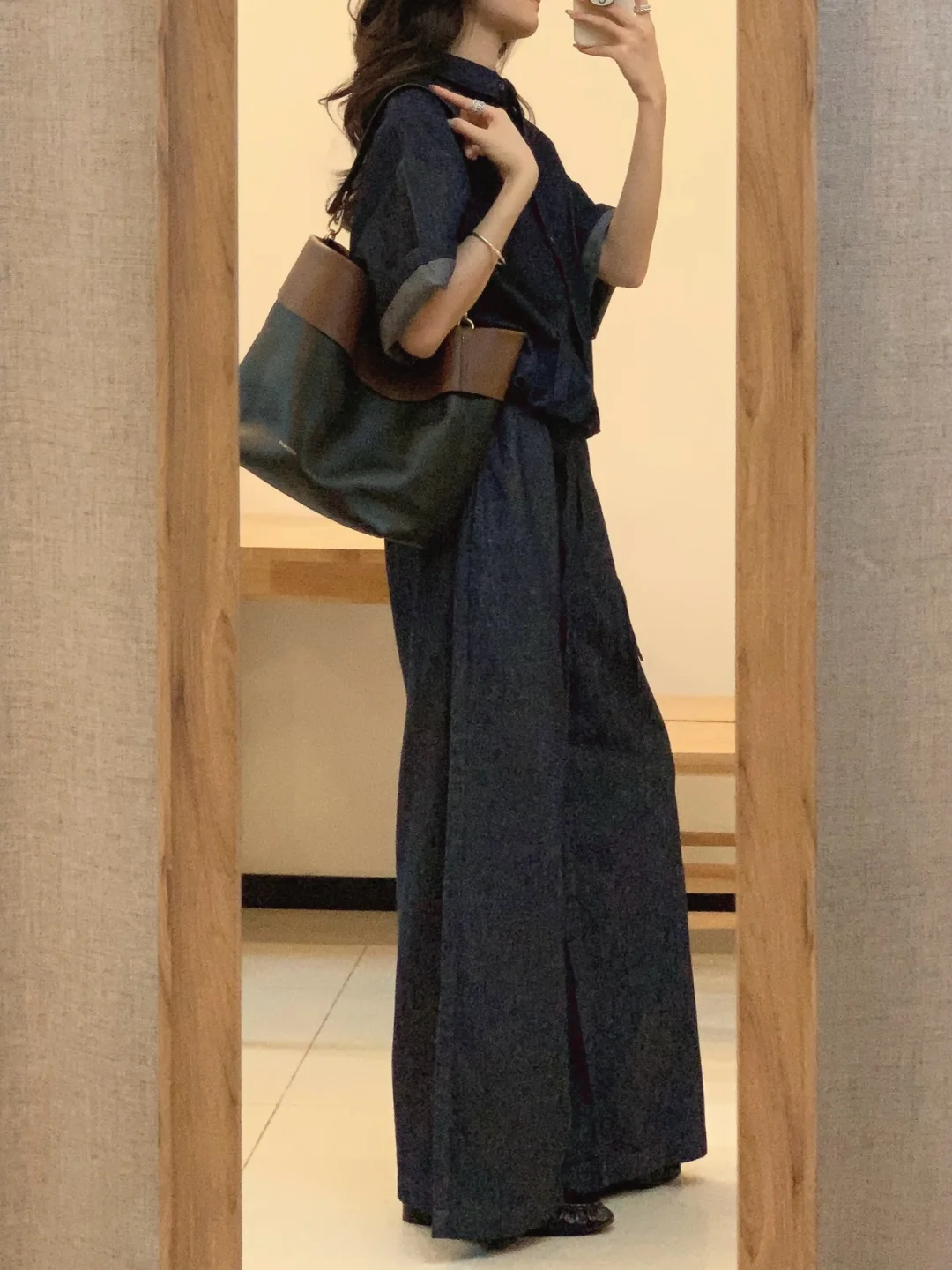 早八通勤look