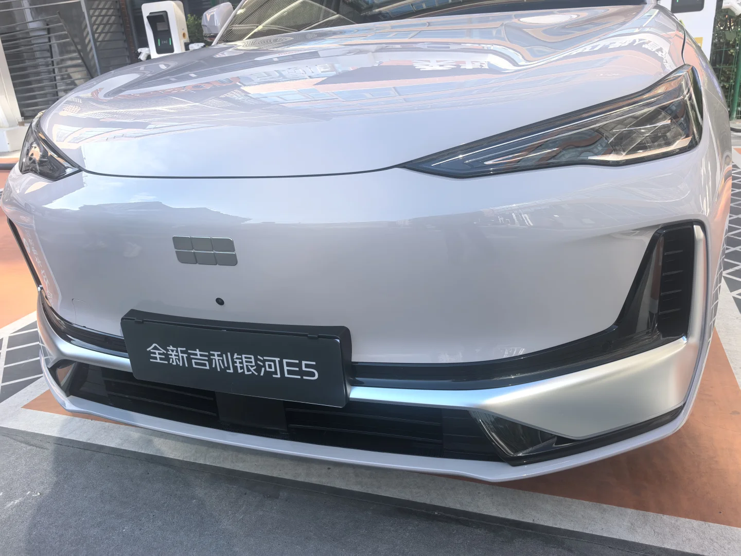 银河E5造型细节真好