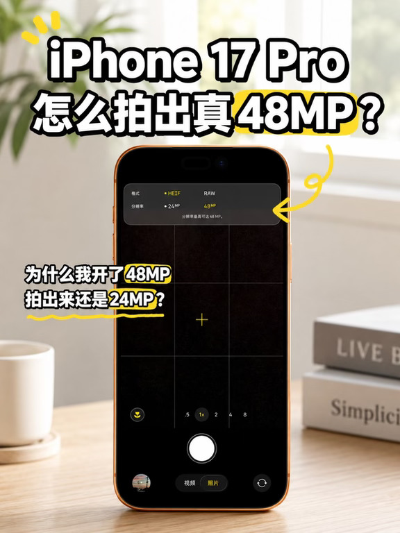 📍iPhone17ProMax长焦解锁 4800w 像素