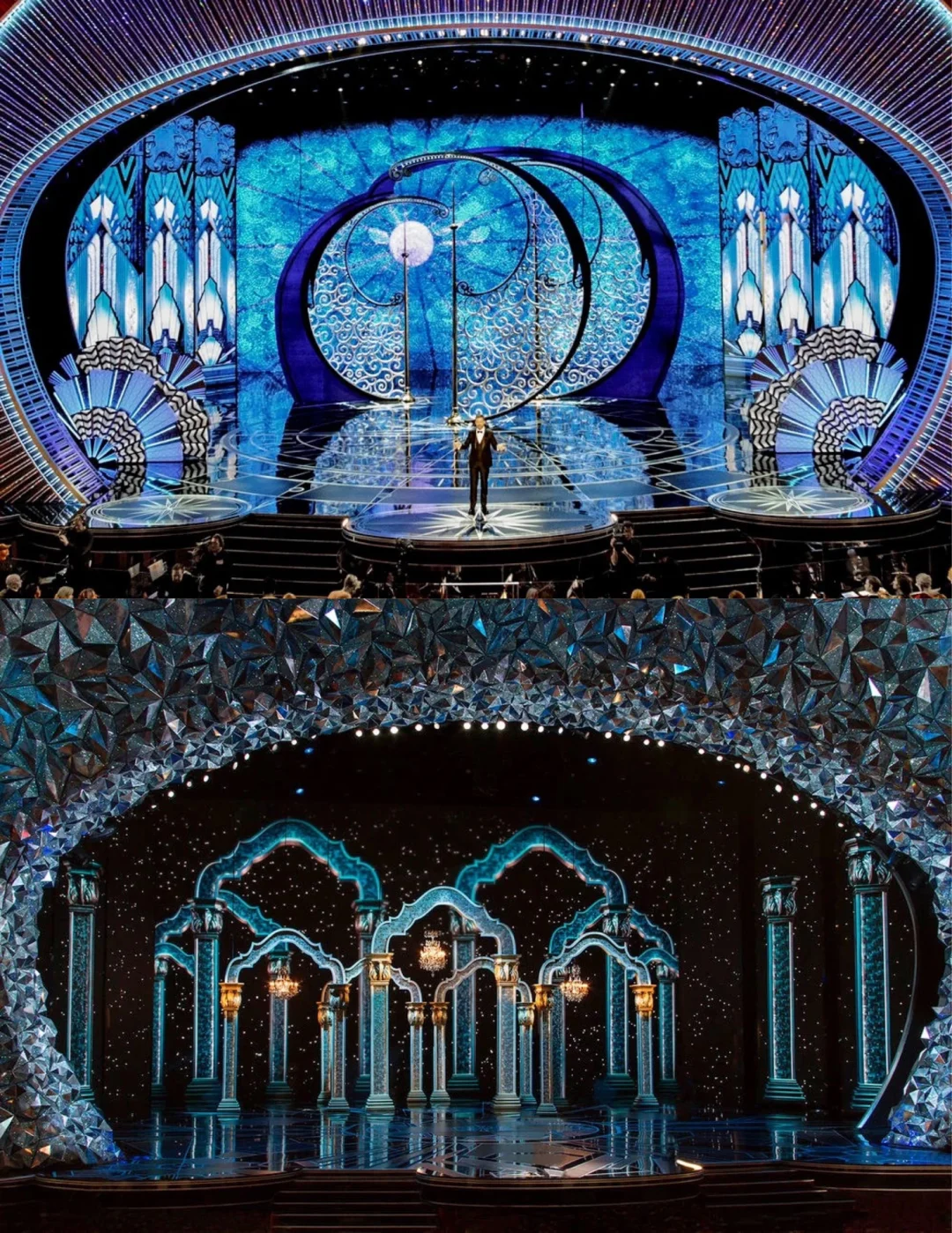 施华洛世奇水晶——随着灯光变幻出各种色彩