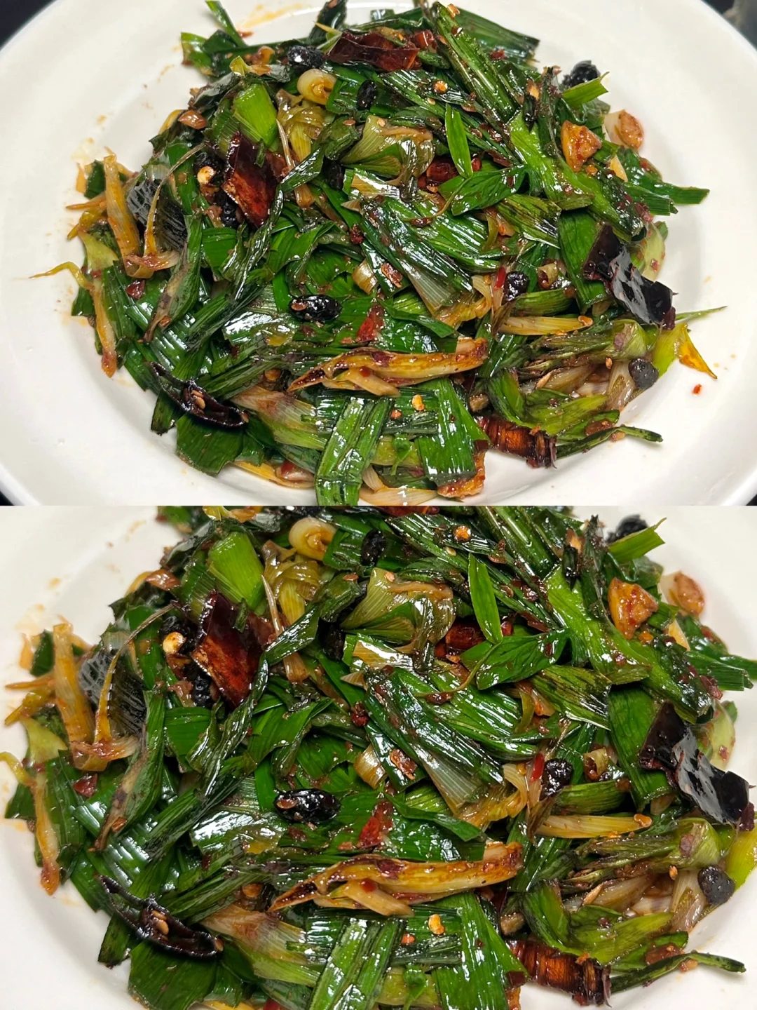 巨好吃…给肉都不换的炒蒜苗