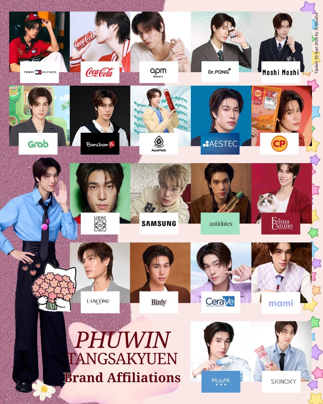 我们碰普目前双代10个
薇薇单代10个
小普单代10个
共计代言整30个👏🏻👏🏻👏🏻

©️Farah_91babyz ​