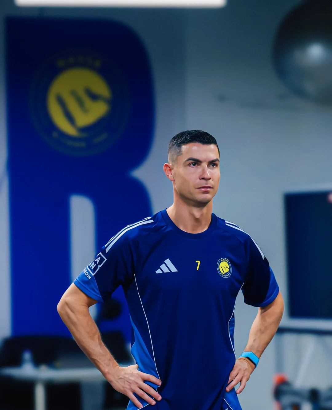 C罗今日训练的帅气纯享