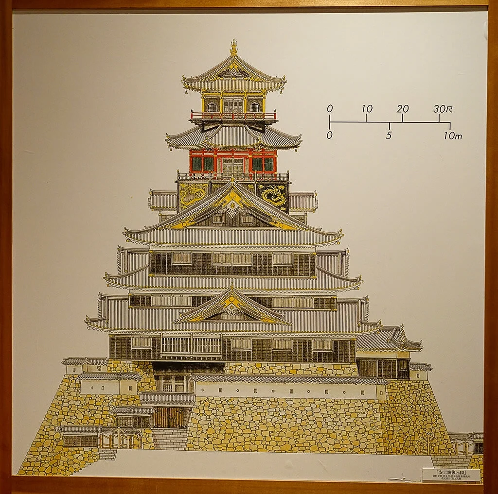 安土城之复原图