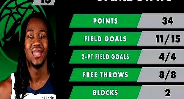 谁敢信，刚交易来的替补，竟然成了救世主？  森林狼对掘金这场季后赛，开...