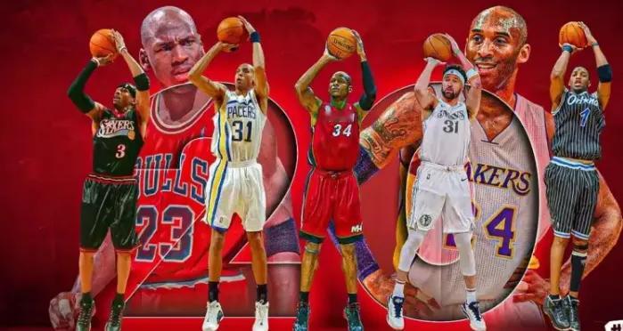 美媒公布NBA前20得分后卫！ 第一乔丹，第二科比，第三韦德，第四艾弗...