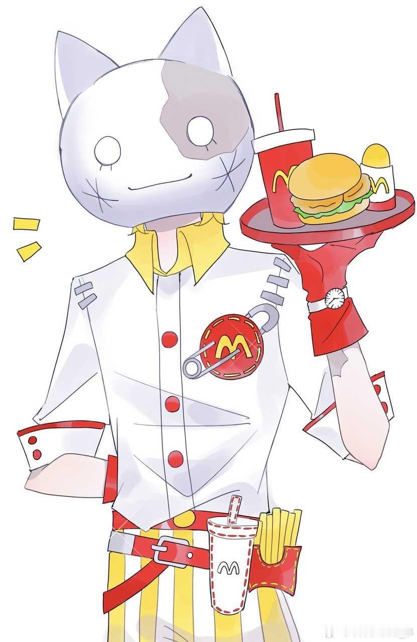 小甚公不哭吃麦当劳  3764 ​​​