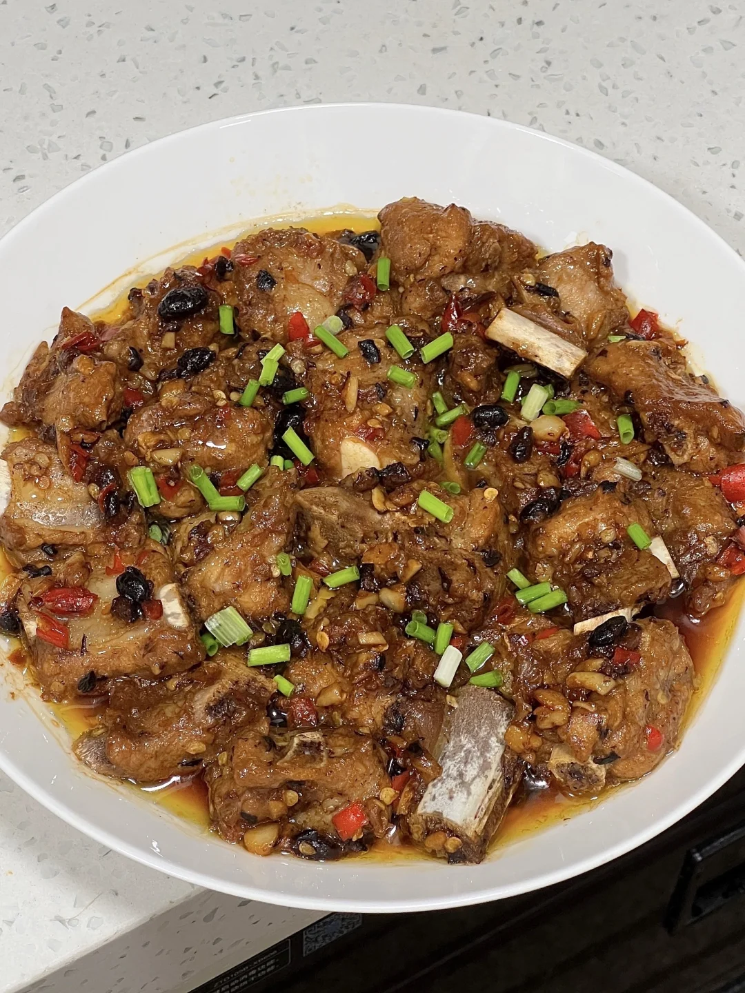 今天男友挑战粤菜豆豉蒸排骨！江西版的🤣！！