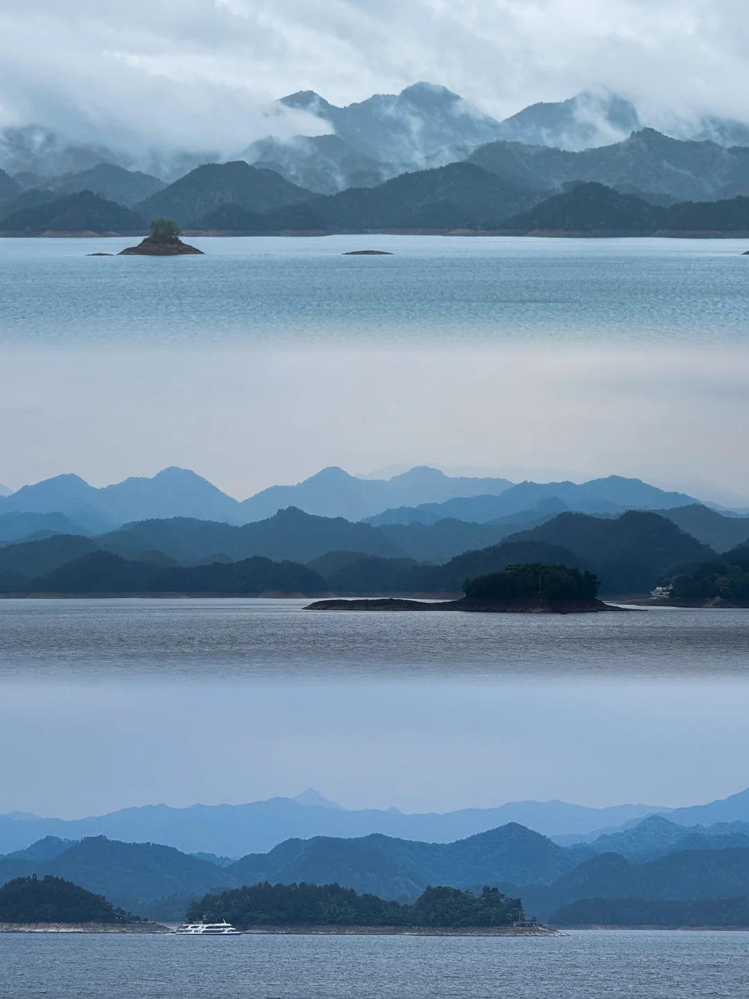 今天的千岛湖，亿点点震撼