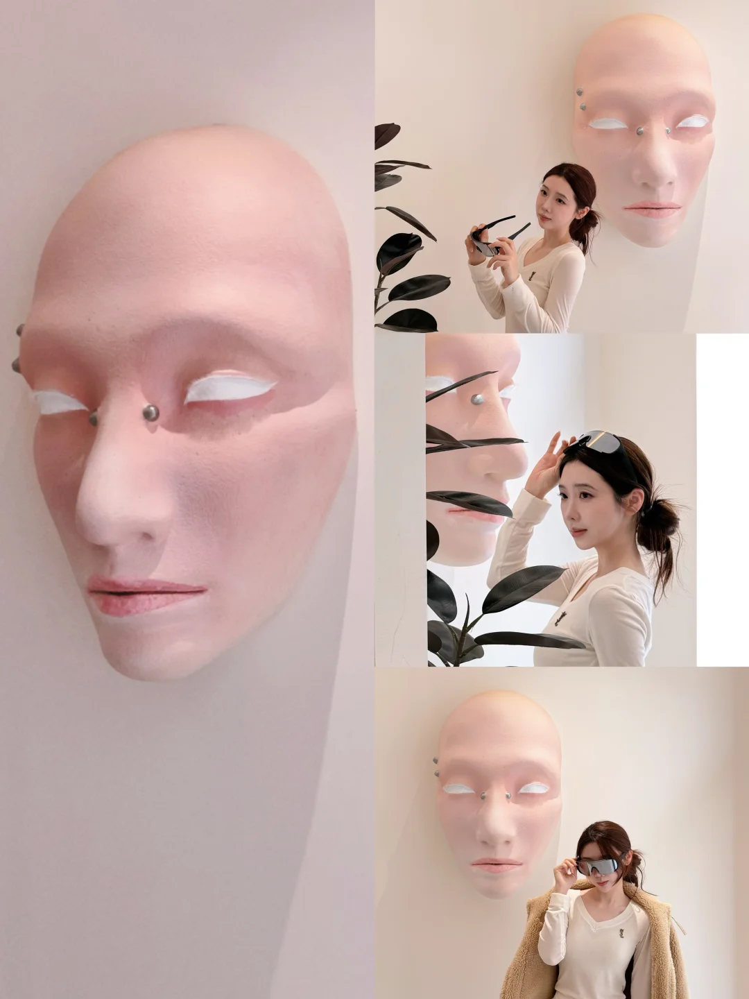 日照！巨型人脸艺术装置来袭