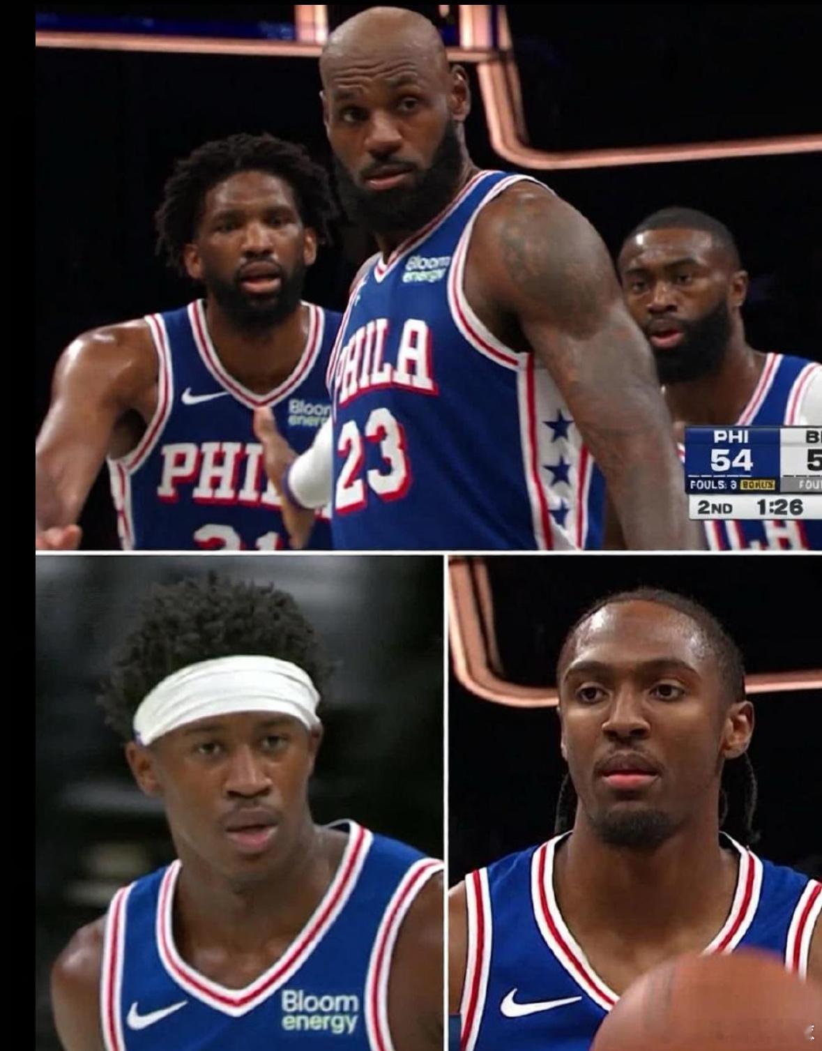 詹姆斯76人战袍首秀复刻经典撒镁粉仪式引全场沸腾
NBA季前赛76人对阵篮网的比赛正式打响，这场比赛对于球迷而言意义非凡，这是勒布朗·詹姆斯身披76人球衣的赛场首秀。赛前，詹姆斯再度上演标志性的撒镁粉仪式，熟悉的画面瞬间勾起无数老球迷的青春回忆，相关话题迅速冲上体育热搜榜单。
撒镁粉是詹姆斯 ​