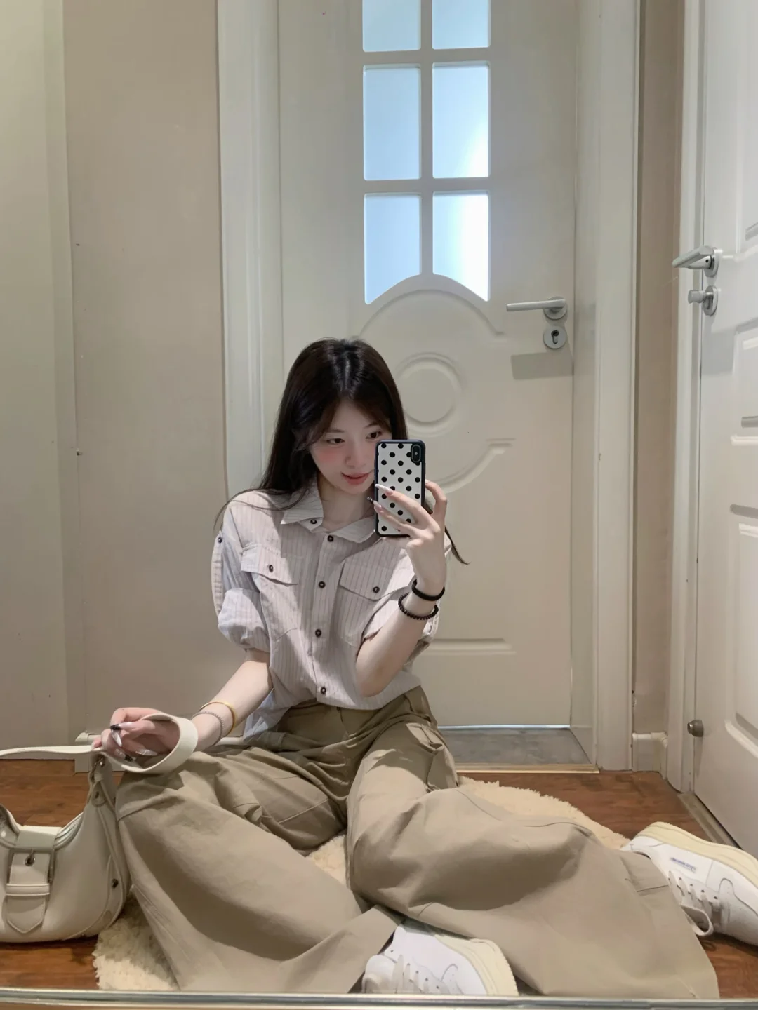胶片日常🎞️～早秋通勤衬衫🐭🗂️慵懒风