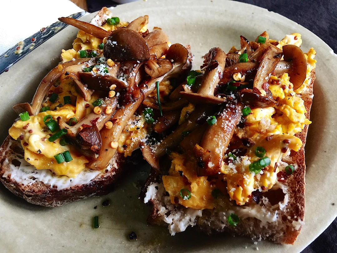 BRUNCH🌧️｜超简单、超美味开放式三明治🥪