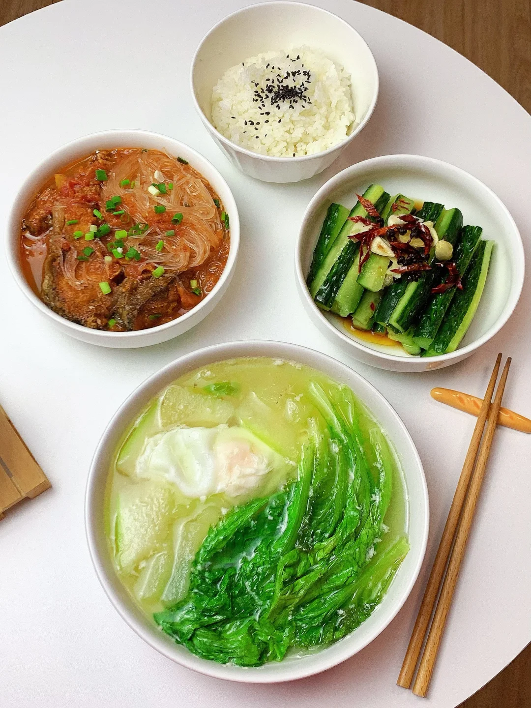 一人食 | 吃简单干净的饭菜🥣