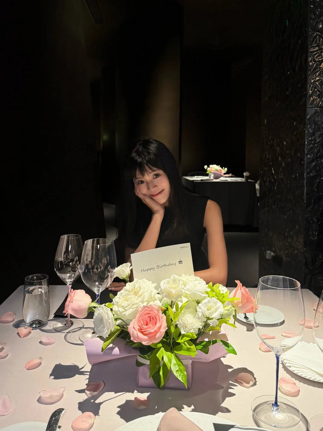 深圳生日餐厅💐这家漂亮法餐太会宠女生