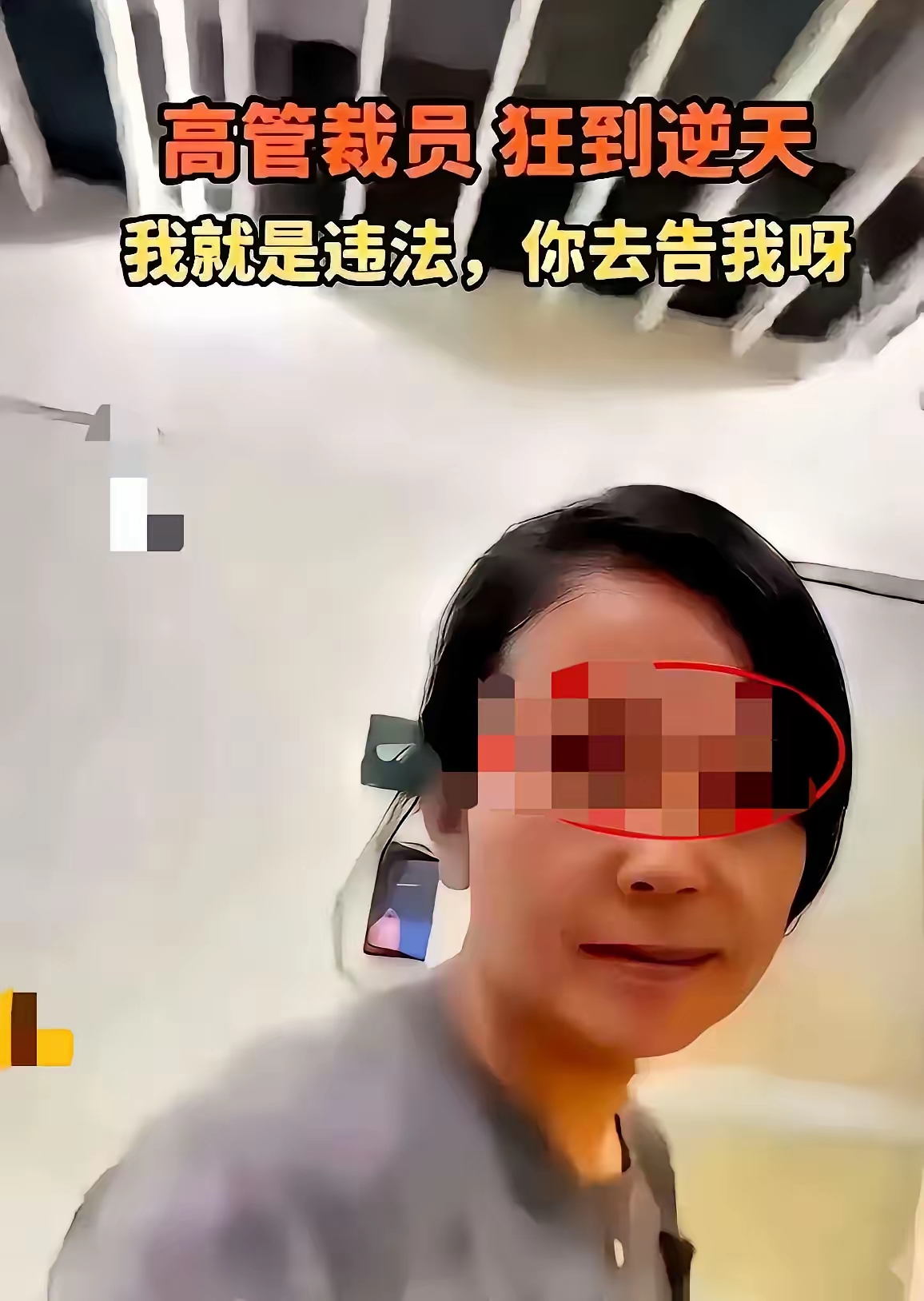 她并未兑现成狂言，没拖住员工打两年半官司，反而是自己公司黄了。
“尼欧克斯：2021年成立，小微企业，2025年员工数为0，官网停运。”
2024年的事，2025公司就没了。
 
把时间拨回2024年年初，一段公司HR开除员工的视频刷遍全网。镜头里的女人趾高气扬，亲口承认违法解除劳动合同，半点没把劳