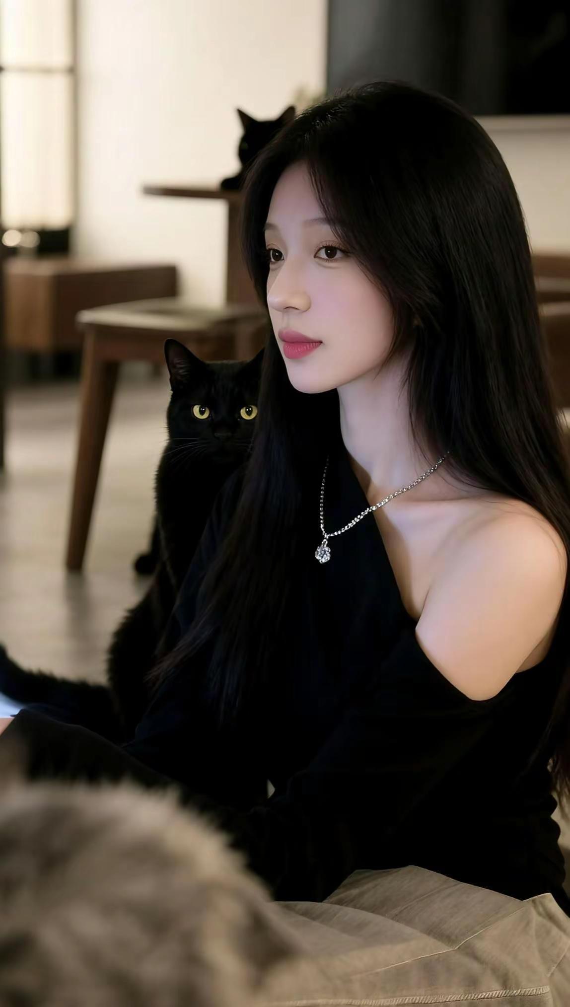 <p>黑系氛围感写真 ai创作 <!--{img:0}--></p><...