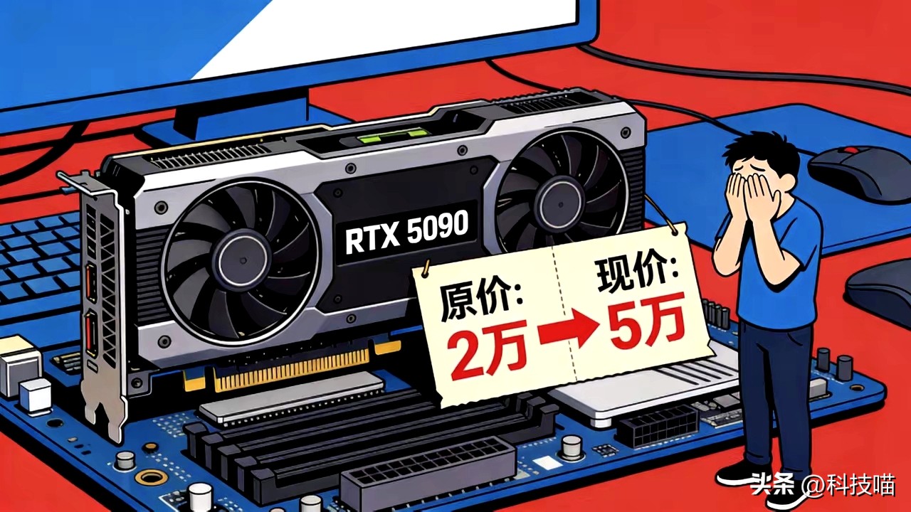 RTX 5090已成奢侈品！事实证明等等党们已经输麻了，因为显卡市场已经彻底失控，一天一个价，特别是高端显卡，就拿RTX 5090来说，一边是很多经销商拿货不卖，一边是黄牛使劲拉价格，入门级的RTX 5090价格已经炒到4.8万起步，32GB版本的价格已经炒到五六万元。

RTX 5090刚上市的时