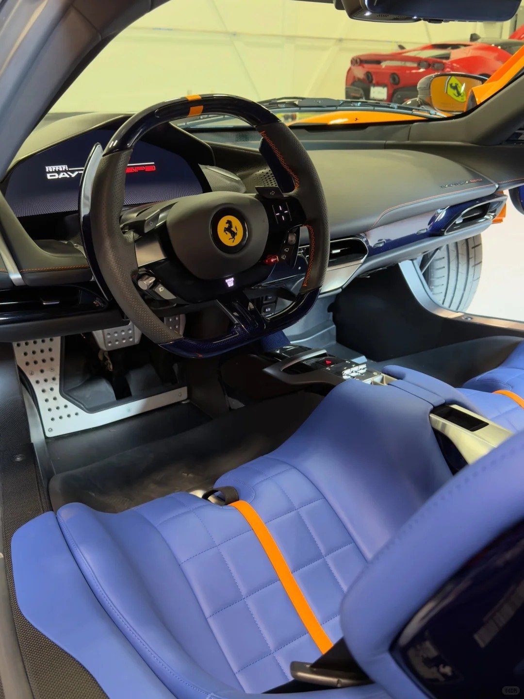 早上好，Ferrari Daytona SP3，把复古美学与极致性能做到统一台车上[点赞]#车东车西# ​