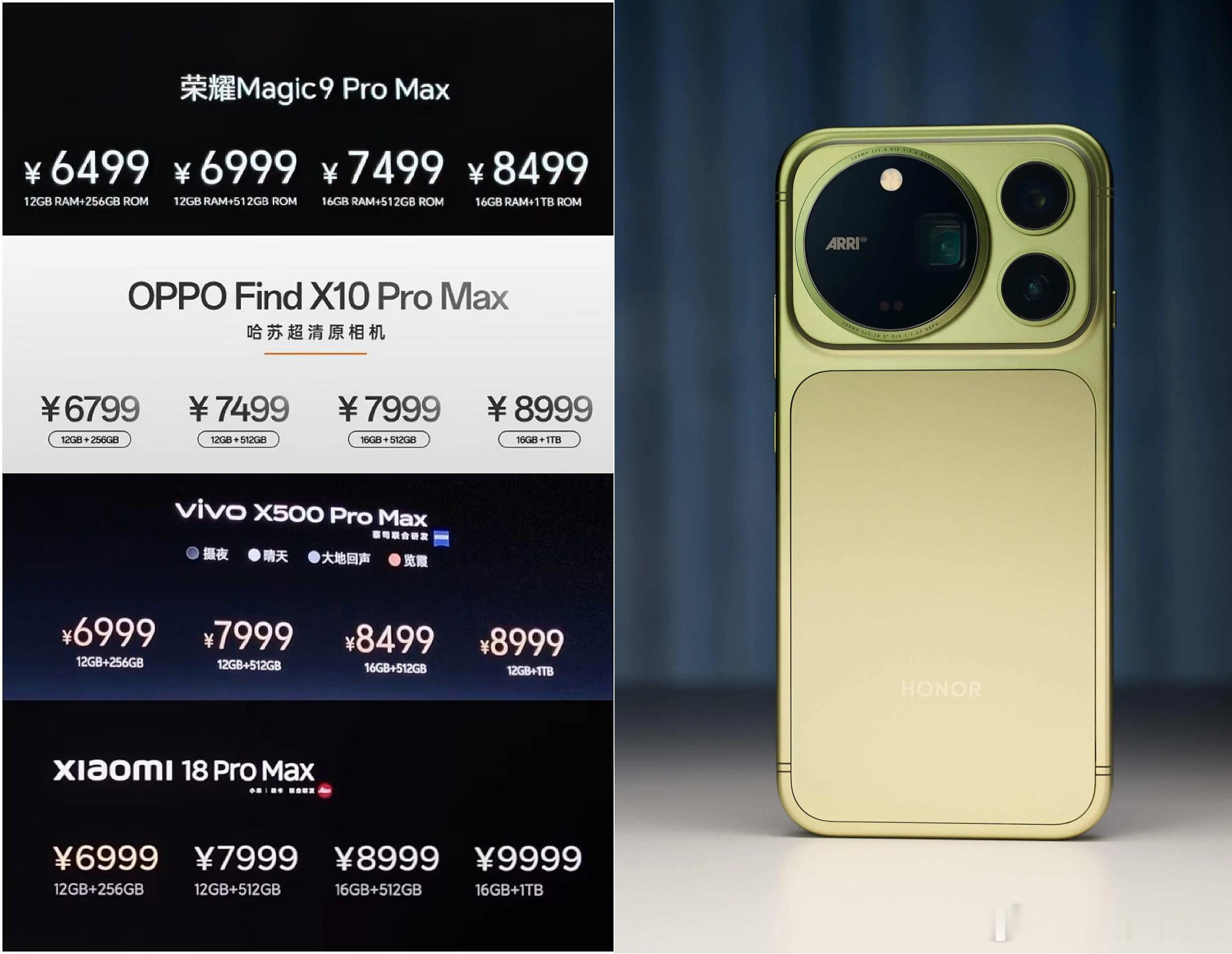 其实看到小米18 Pro系列、OV的价格，我就知道荣耀Magic9系列今年确实稳了

内存涨价潮还在持续，简单对比了一下，小米18 Pro系列的涨价幅度是1000-3000不等，而最后发布的荣耀Magic9系列是4999起售，涨价幅度基本可以忽略不计了

市场和消费者对于荣耀的定价策略也给出了正向反馈，官方数据显示荣耀Mag ​