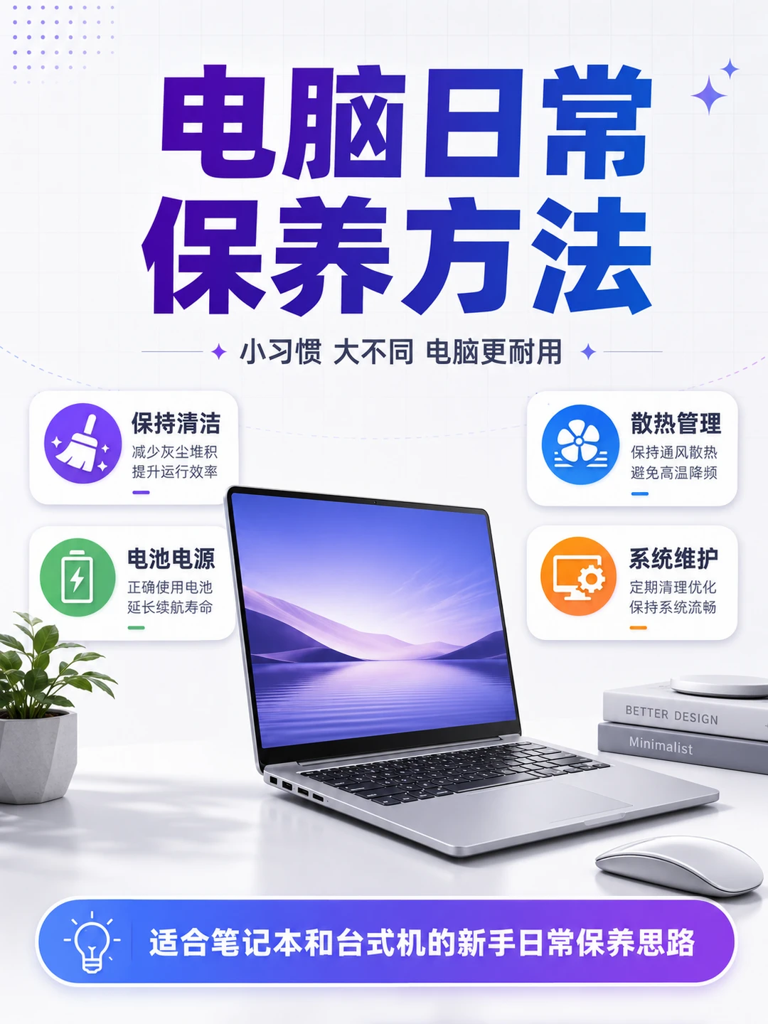电脑想多用几年 这些习惯真得改