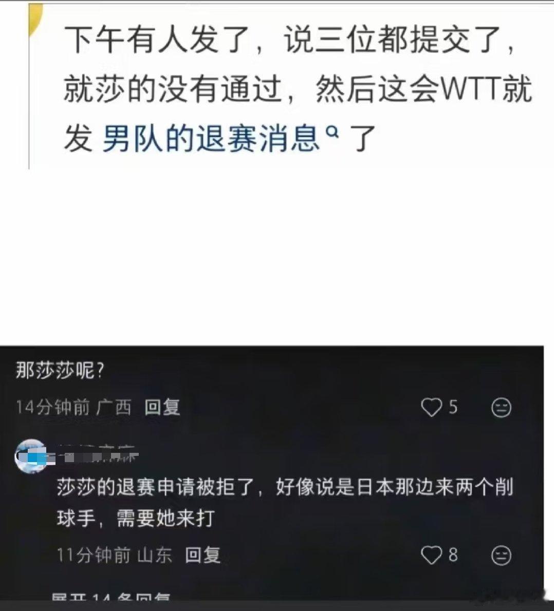 #WTT中国大满贯抽签#是这样么？真让小道消息说中了?
削球手就这样精准落在1/4，2/4，3/4区。太巧了。好好巧哦 ​
