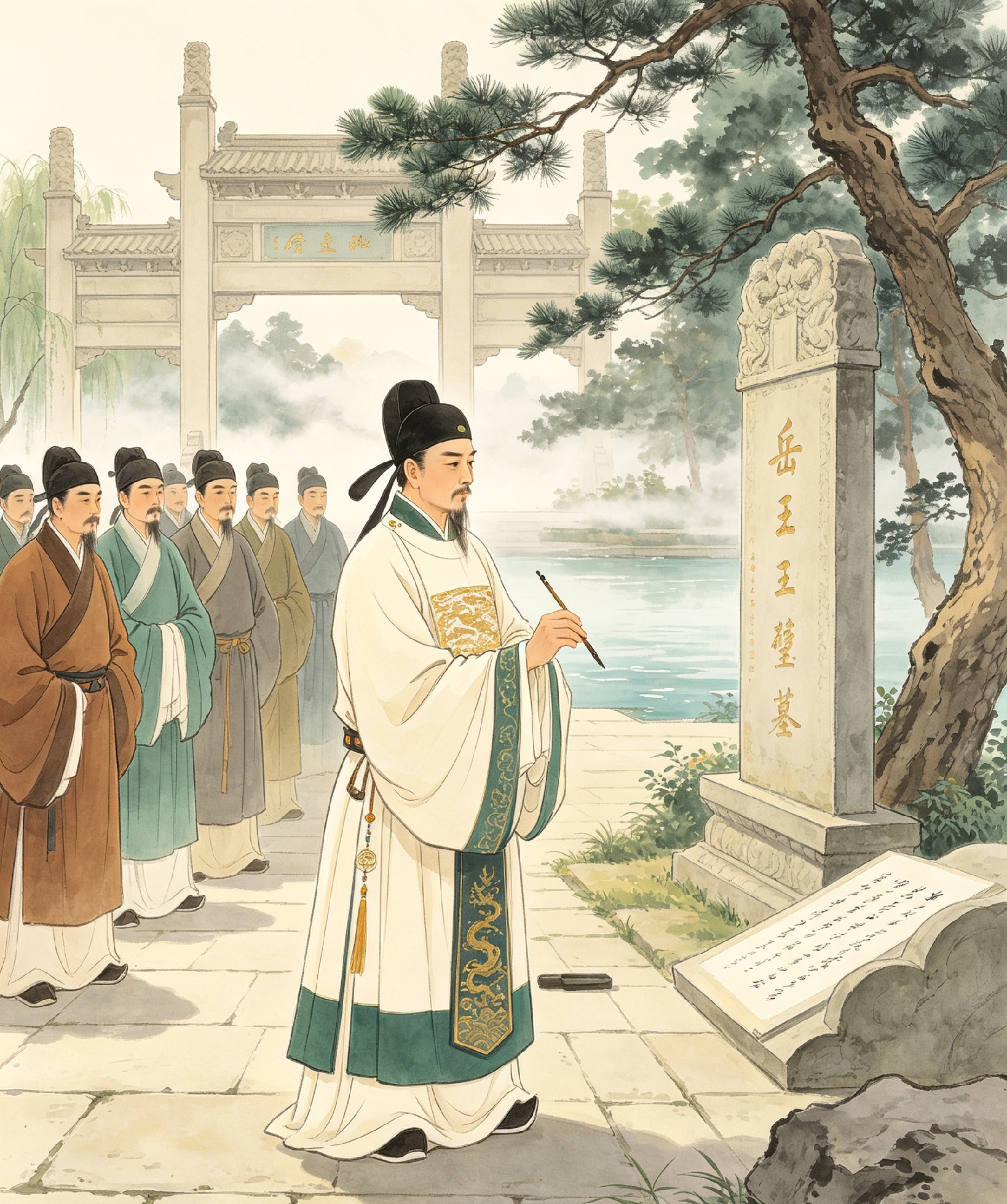 清朝状元秦大士，被传是秦桧后人，岳王坟写下一副对联流传千古

 自古以来，奸佞之臣总会被后世唾骂，秦桧便是其中最典型的代表。
构陷岳飞，致使一代名将含冤而死，南宋收复中原的希望就此破灭。《宋史》将他列入奸臣传，秦桧夫妇跪像立于岳王墓前，千百年受尽世人指责。连秦姓后人，也因此蒙受非议。
 
清朝乾隆年