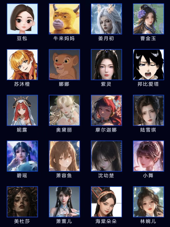 虎扑新一届女神大赛：豆包、牛来妈妈入围
