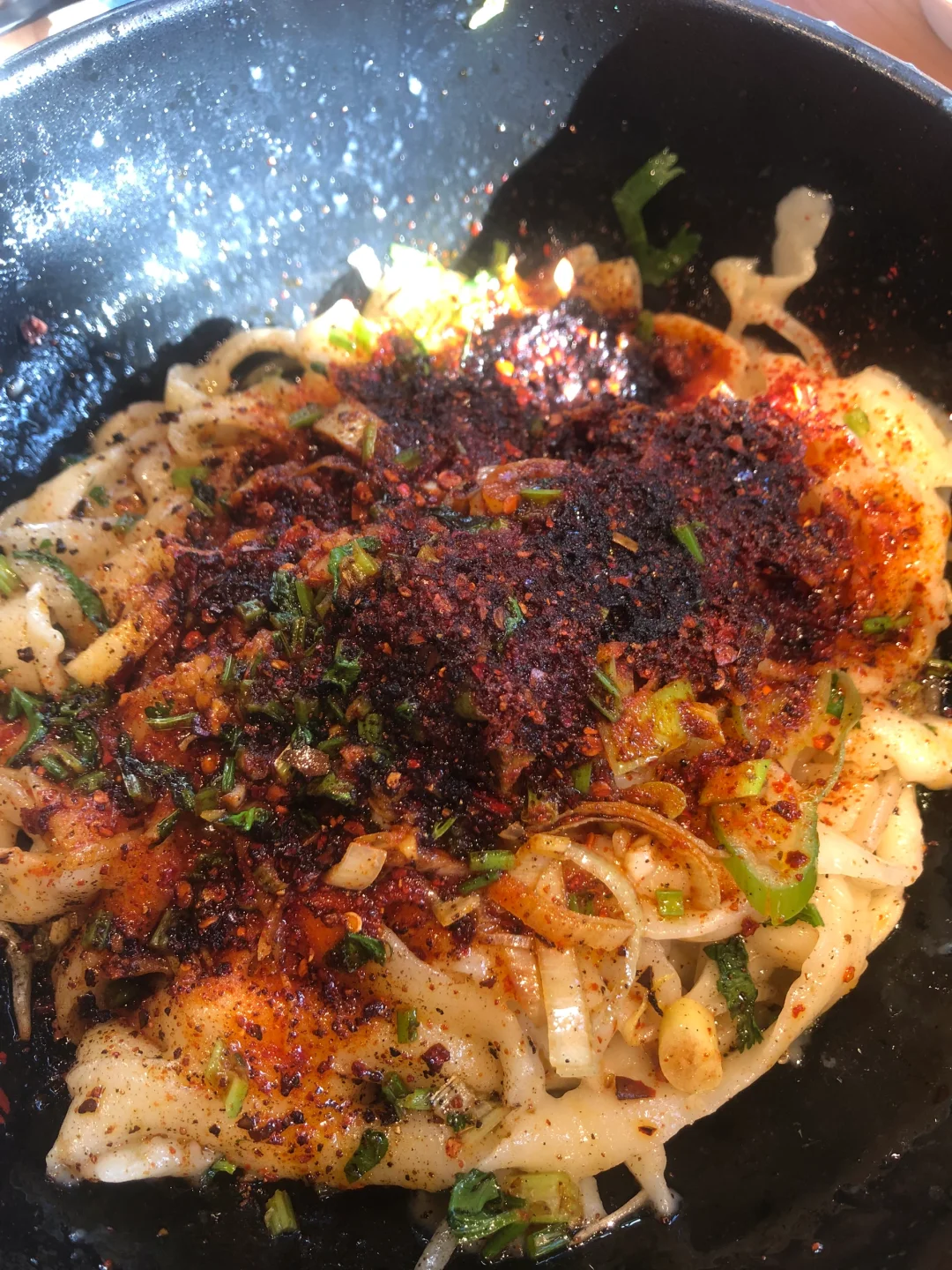 1000种面不重样(290)正月初七吃油泼刀削面