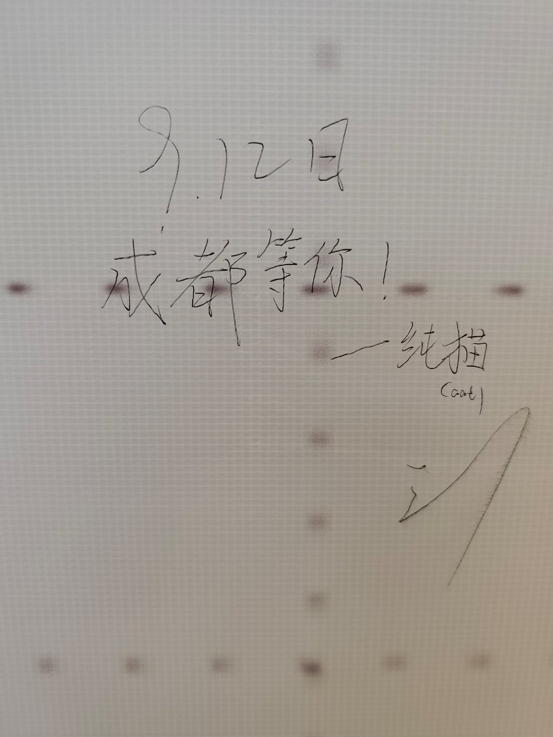 #单依纯[超话]# 
syc#正能量偶像单依纯# syc#单依纯的生活画簿# syc#单依纯# 

这次应援好漂亮 期待明天演出呀 虽然我没抢到票 但是9.12我在成都等🥚姐[嘻嘻]哈哈哈 

​