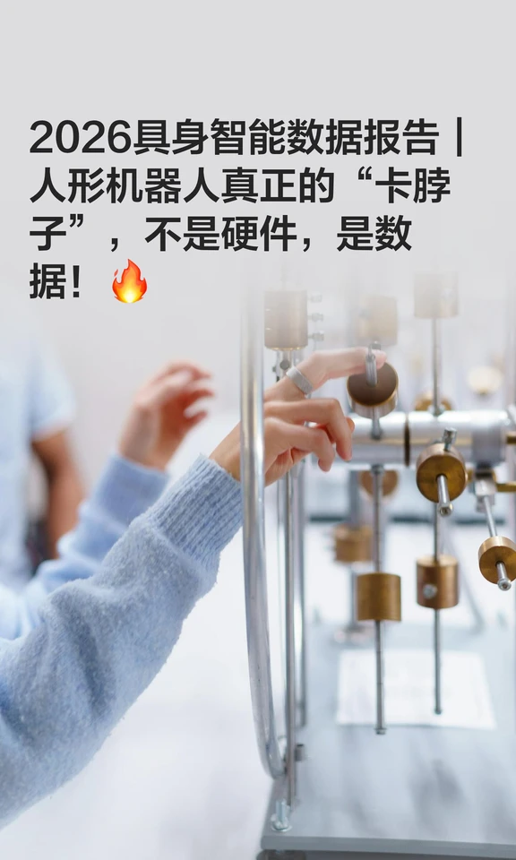 2026具身智能数据报告｜人形机器人真正的“卡