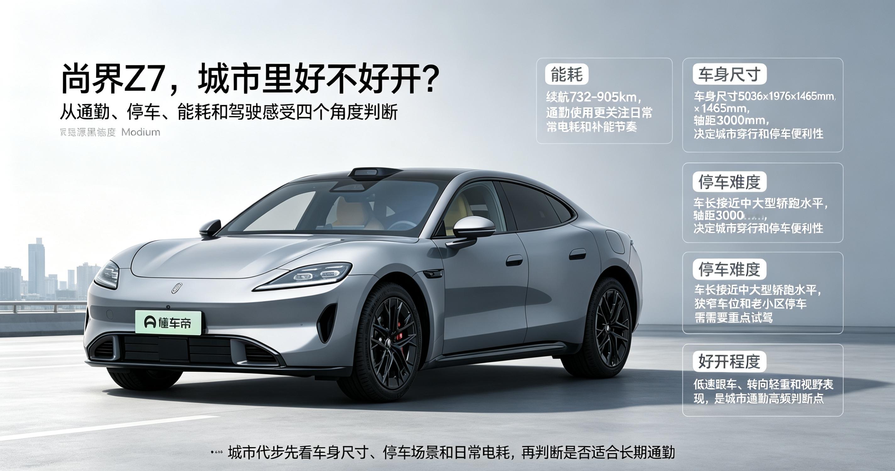 尚界Z7，城市里好不好开？