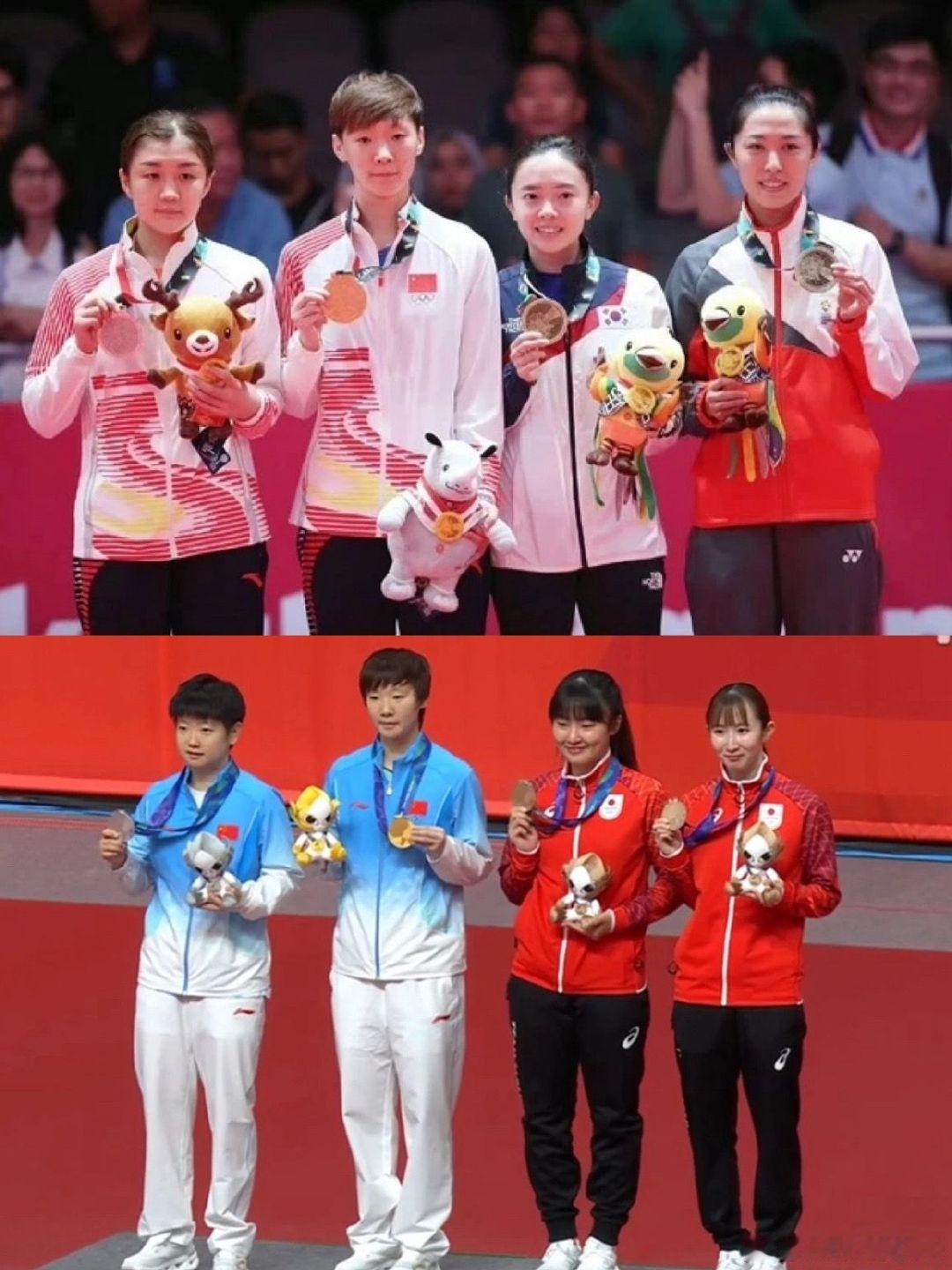 #王曼昱两夺亚运女单冠军#
身边人都变了  但是不变的是依然优秀的你[好爱哦] ​