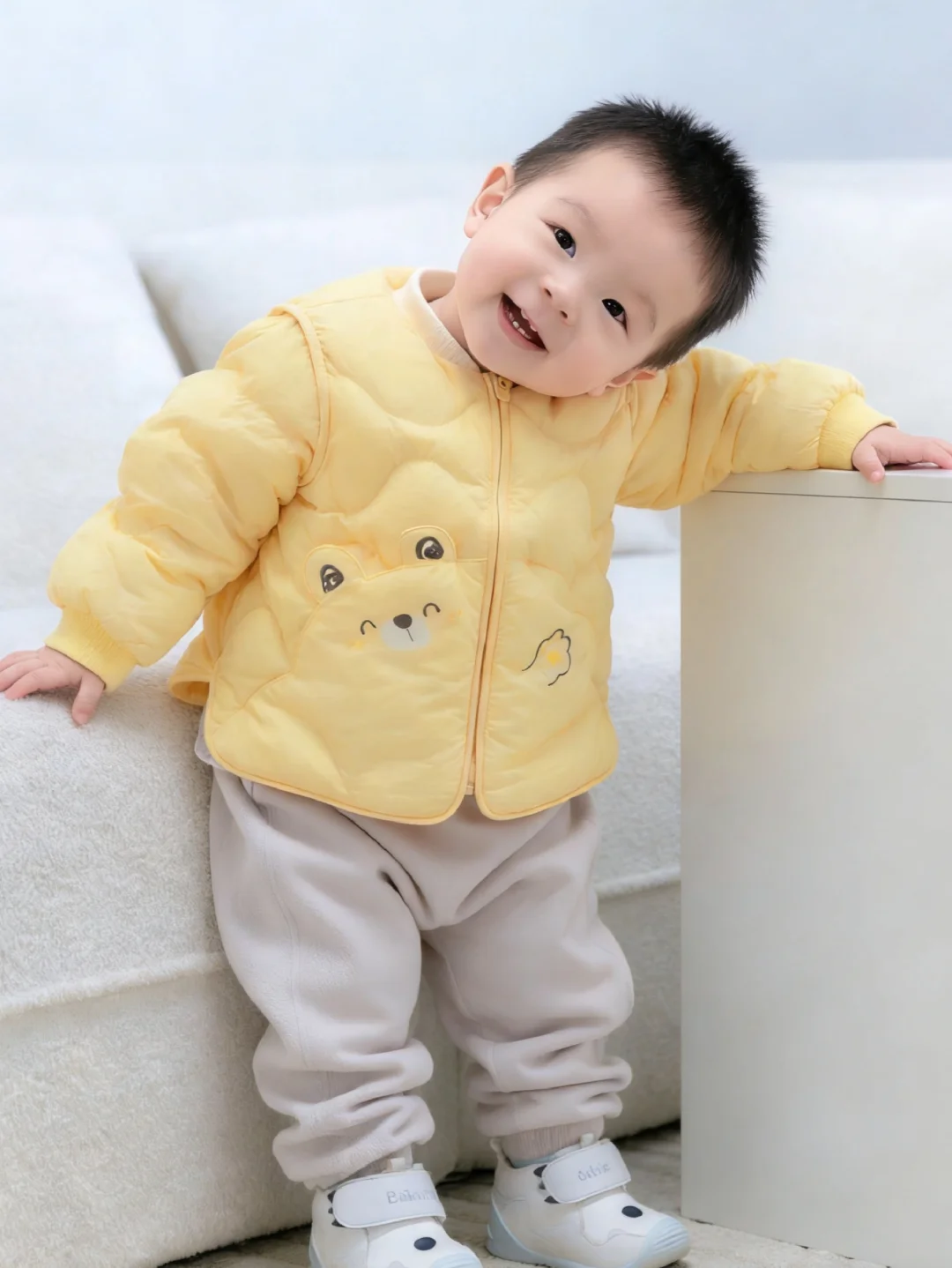 儿子怎么这么可爱！